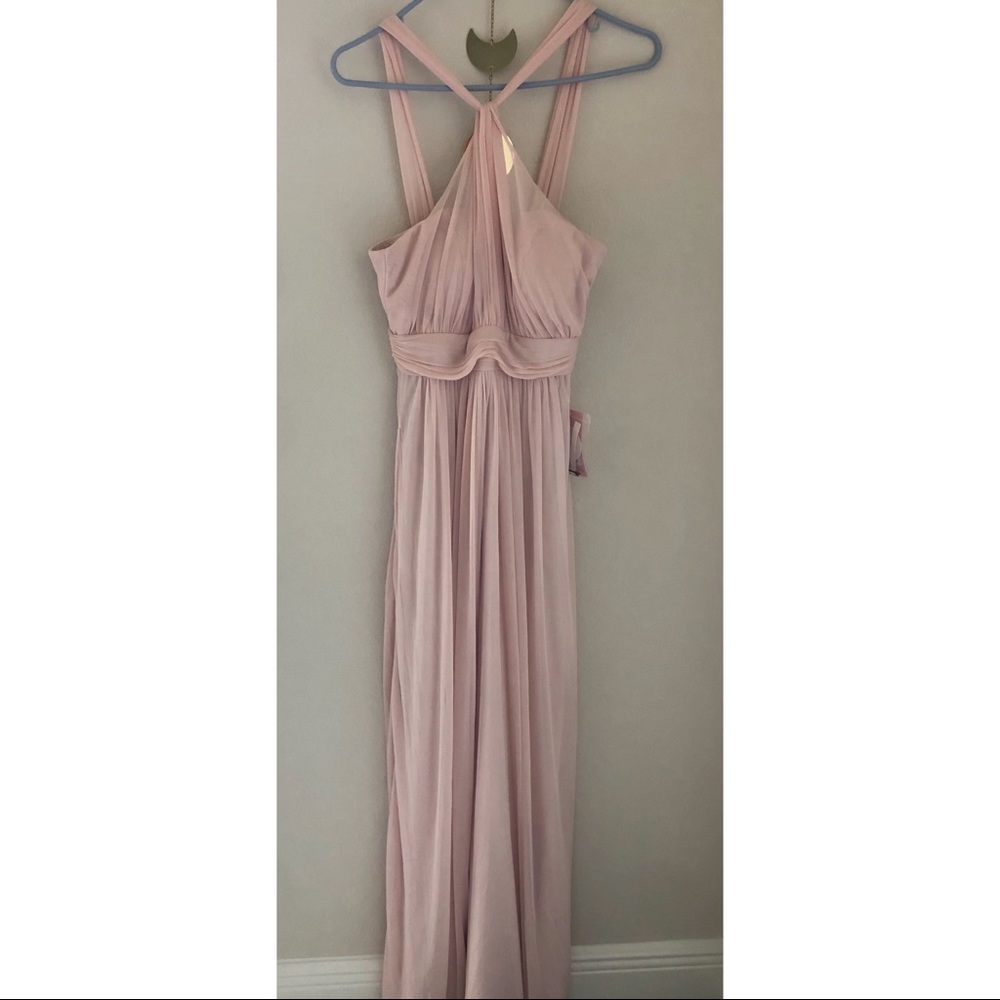 NWT Kiko Bridesmaids Dress - Pale Blush